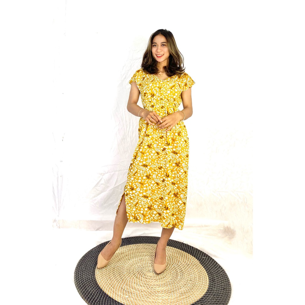 Daster Dress Manohara Bali-MN - BAILEY MAROON