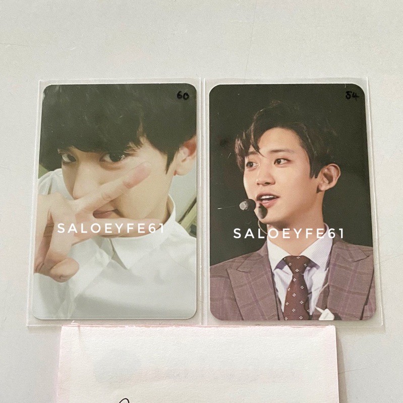 [PELUNASAN] EXO CHANYEOL OFFICIAL ELYXION DOT VOICE KEYRING PHOTOCARD (PC)