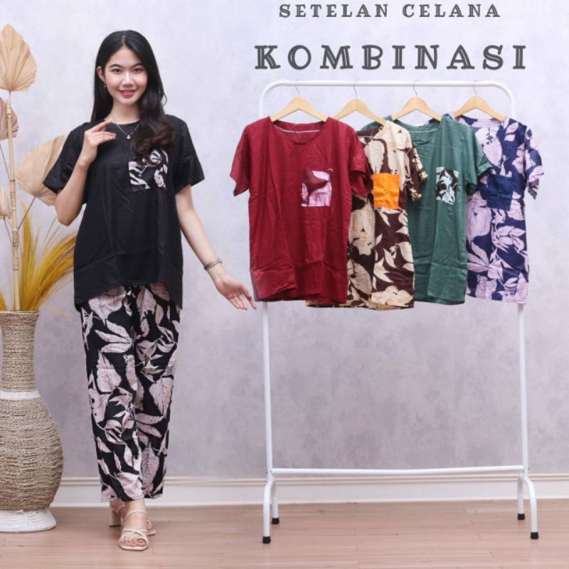 Setelan Celana Panjang Rayon