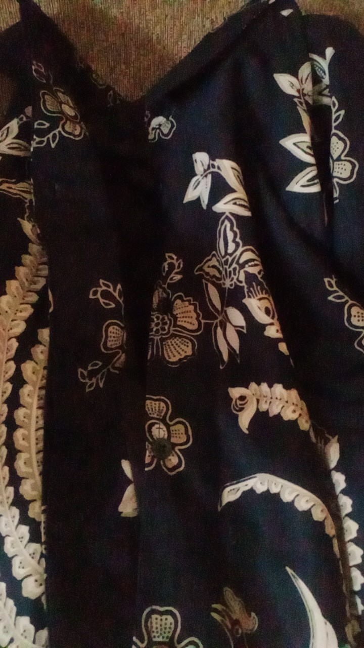 Batik Pria Manuk Biru Full Furing Katun Halus Ori Solo