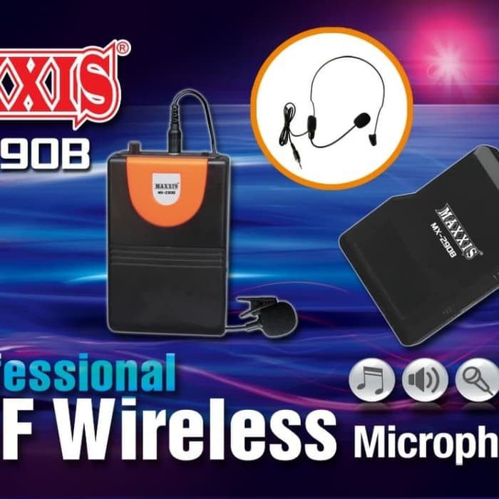 MIC MICROPHONE BANDO- MIC KANCING JEPIT- MIC WIRELESS HEADSET BANDO