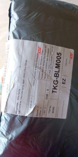 New Kemeja Batik Pria Lengan Panjang Size M L Xl Xxl  Bswart Batik Hrb026 Kenongo Hem Panjang Padi