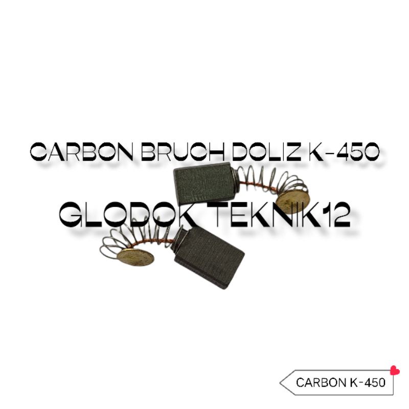CARBON BRUCH BOR TANGAN KYUHO K450 / ARANG BOR K450 / SEPUL / BOSTEL / K-450 BOR KYUHO