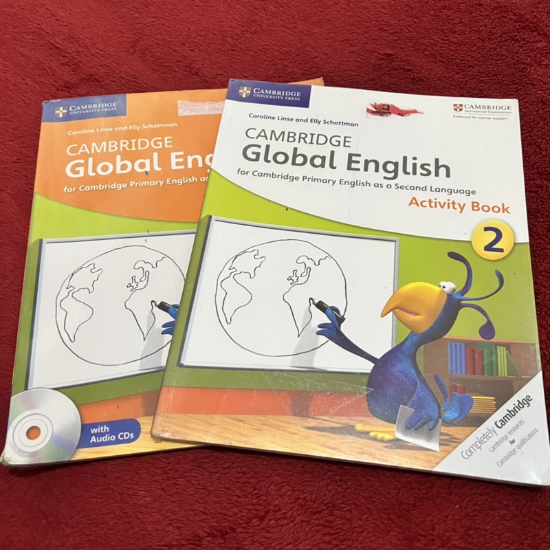 

Buku Second Cambridge Primary 2 Global English Activity Book & Learner’s Book lengkap dengan audio CD