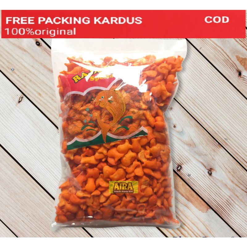 

Snack AF Raja Ikan 250gr Camilan Jadul Jajanan SD Favorit