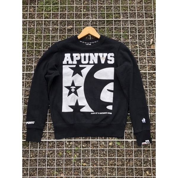 crewneck aape bape second original thrift