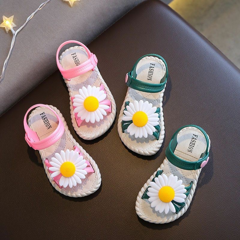 plazababyku PLUMMY FLOWER 618 Sandal Anak Perempuan Bahan Karet Model Lucu 2-8 Tahun Import