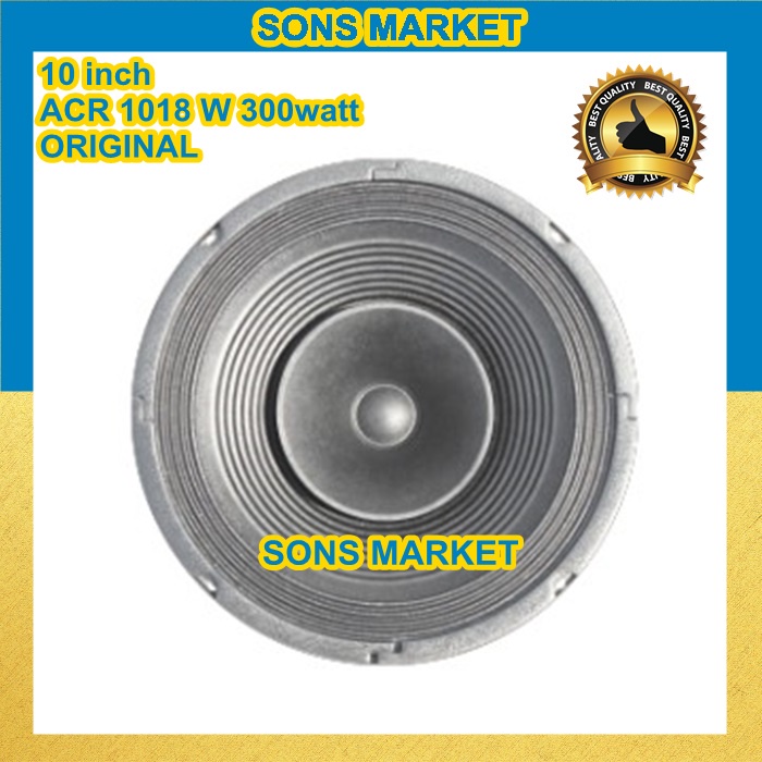 SPEAKER WOOFER 10 inch ACR 1018 W 10inch ORIGINAL 300 Watt 10in