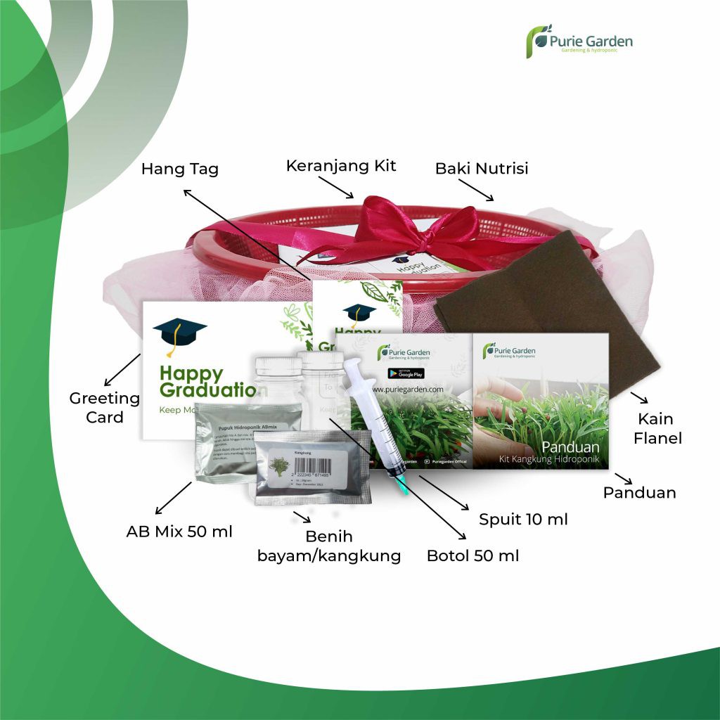 Hampers Berkebun Paket Lengkap Minikit PG KDR