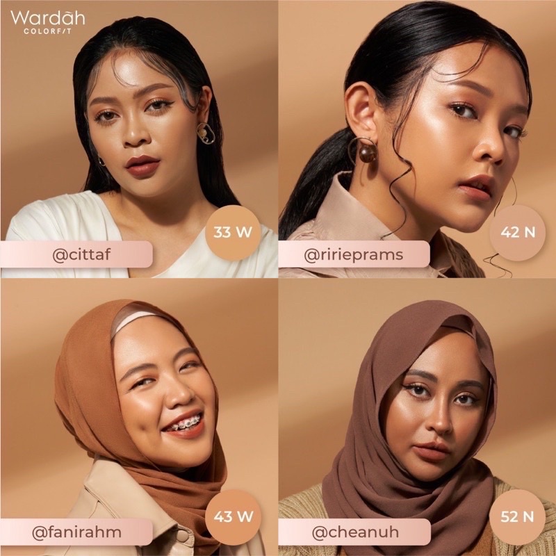 Wardah Colorfit Perfect Glow Cushion SPF 33 PA++ Refill 15gr