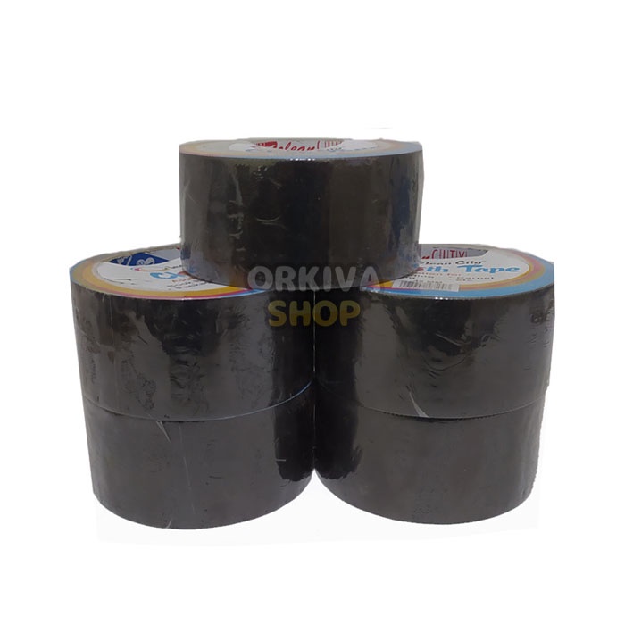 

Cloth Tape / Lakban Kain Olean City 2" (48 MM X 10 M) Black