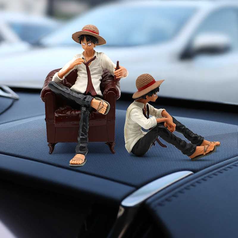 Terbaru ! Apaffa Action Figure One Piece Model Luffy Sitting on Sofa 1 PCS - AP2