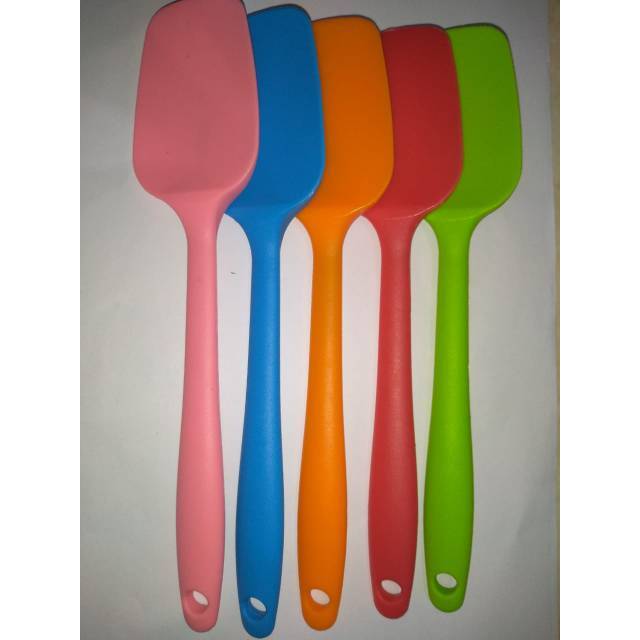 Spatula sendok sutil silicone tahan panas food grade silikon Kecil