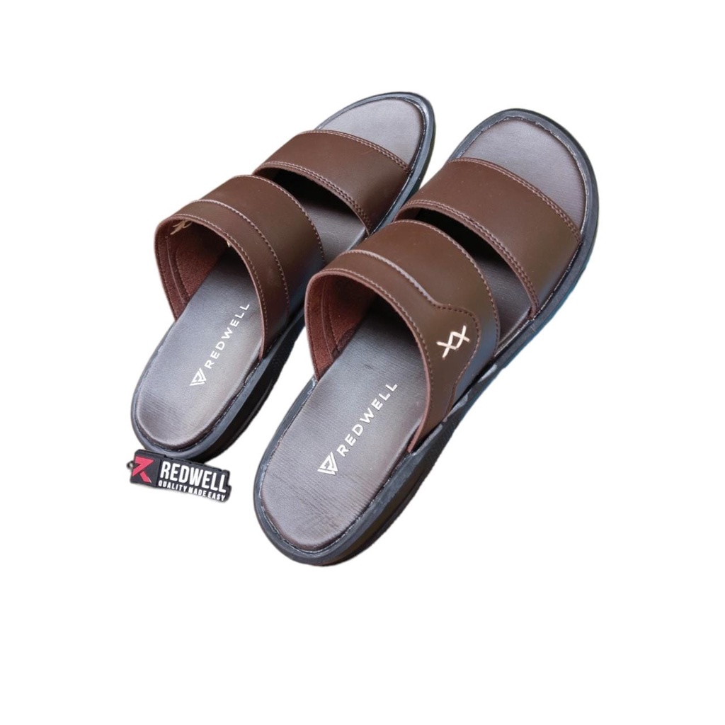 (PROMOSI)Sendal 100% Import Sendal Pria Sendal sandal Gaya Jepang Casual Sandal Pria Sol karet tahan aus non-slip Nyaman