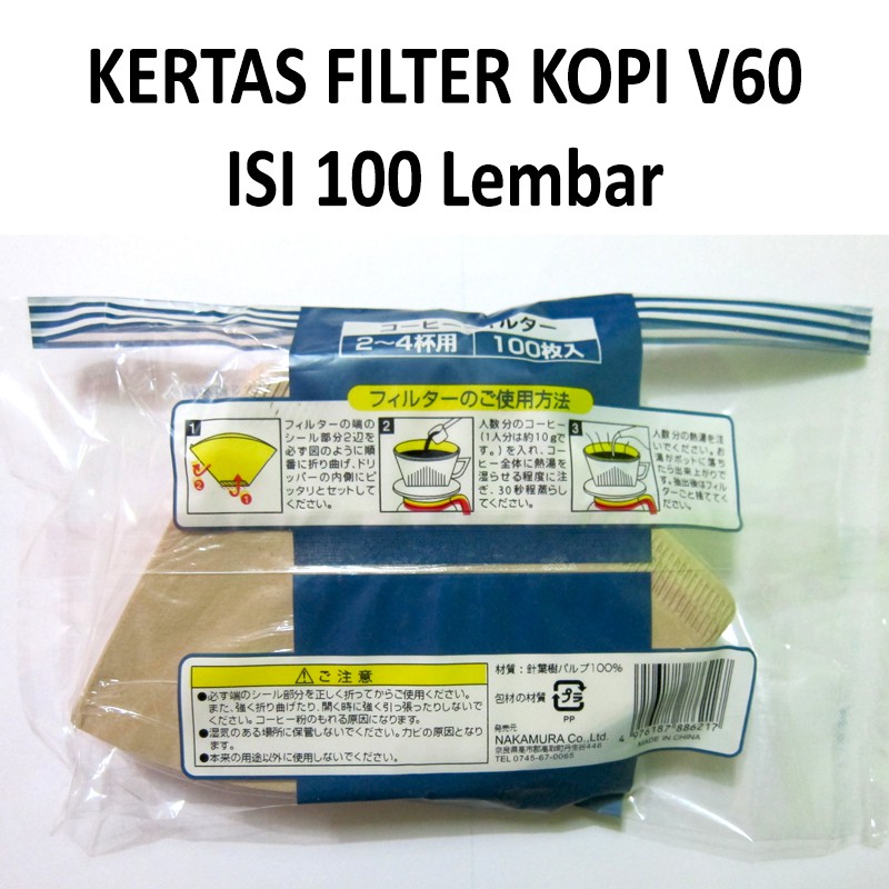 Kertas Filter V60 isi 100
