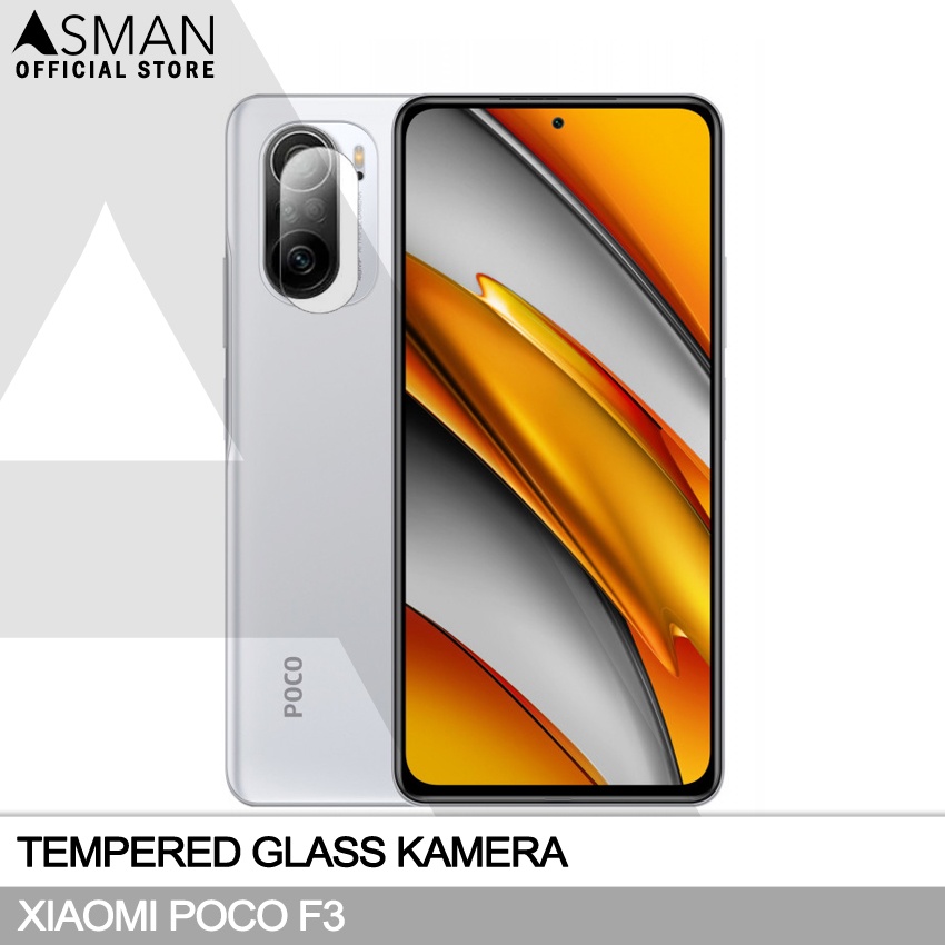 Tempered Glass Kamera Xiaomi Poco F3 Pelindung Kamera Bahan kaca [Lens Protection]