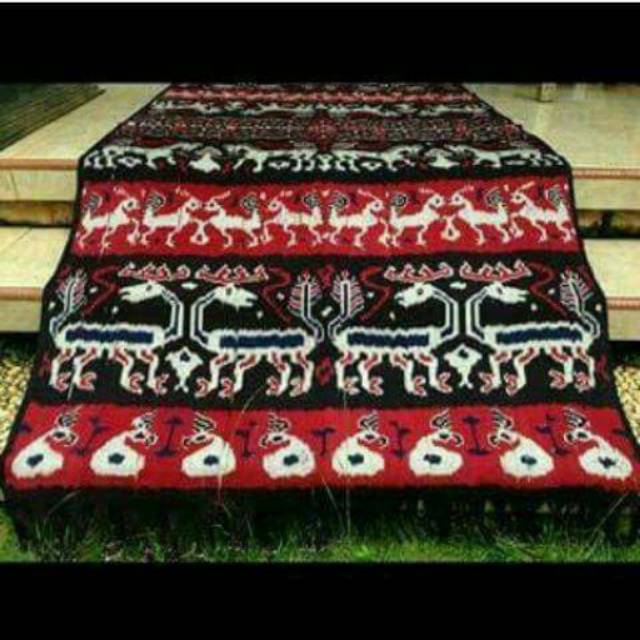 Blangket tenun ntt premium