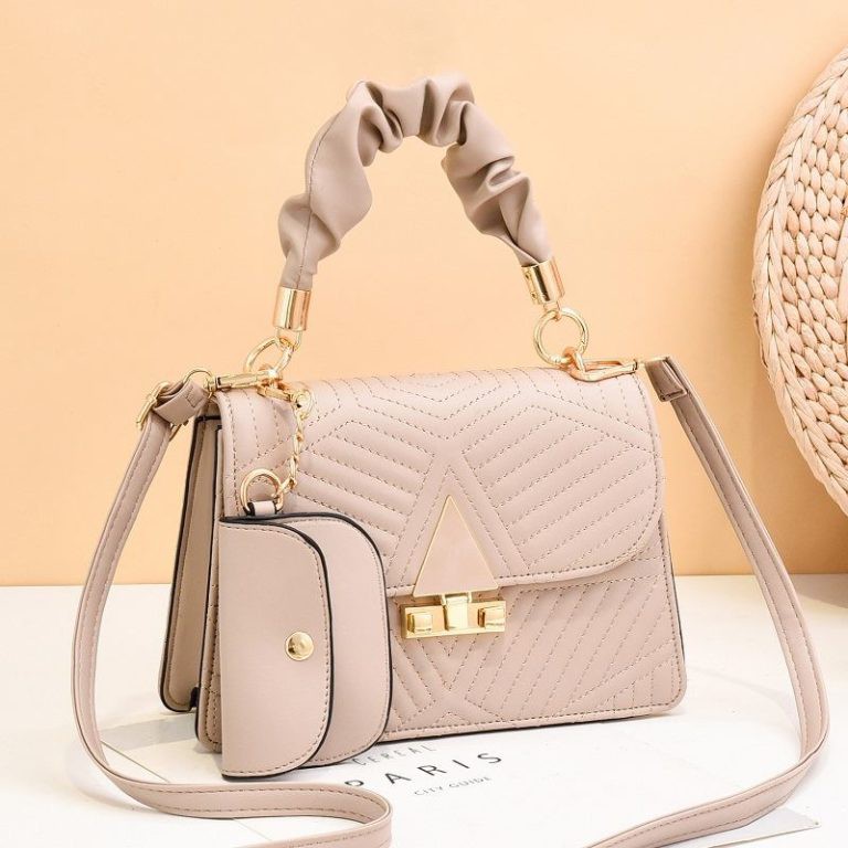 GT 1748 RISCE TAS 2IN1 HAND BAG IMPORT WANITA CEWEK PEREMPUAN JAKARTA BATAM KERUT JT 8398