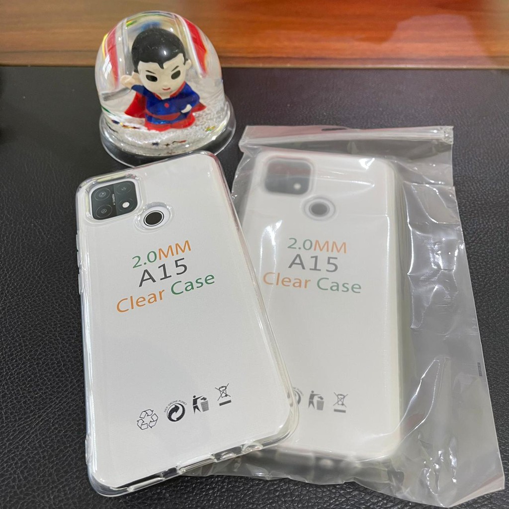 Oppo A15 &amp; Reno 4F Softcase Clear Case Silikon Cover Bening Reno4F clear hd oppo A16 NEW 2021 oppo Reno 6 4g Reno 6 5g Reno 4 Reno 4f Reno 5 Reno 5f Reno 4 pro A54 A15 A16 a31/a8 f15/a91 F11pro A5s A3s A52/A72/A92