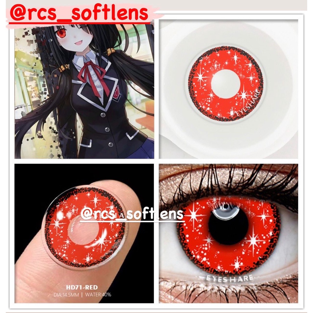 RCS ✅ Softlens cosplay Softlens halloween softlens merah biru hijau Bella series 02