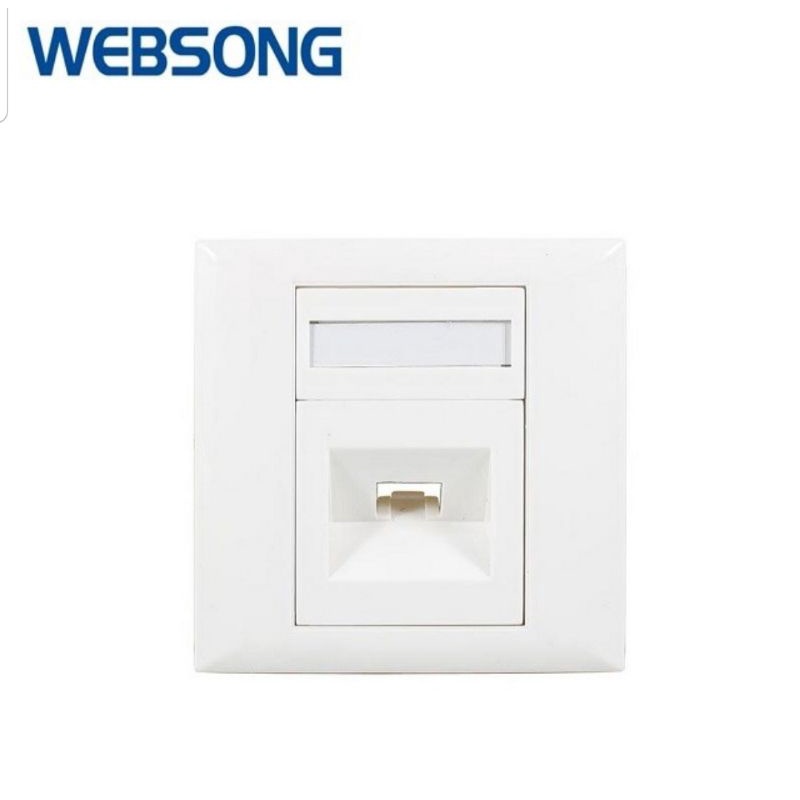 Wall Socket Stop Kontak Casing Fiber Optic Websong