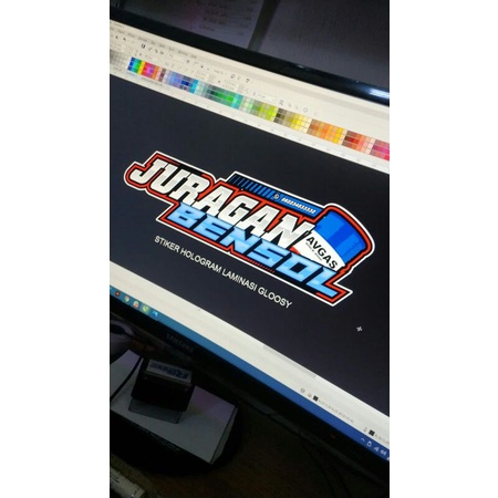 

Stiker Hologram Motor