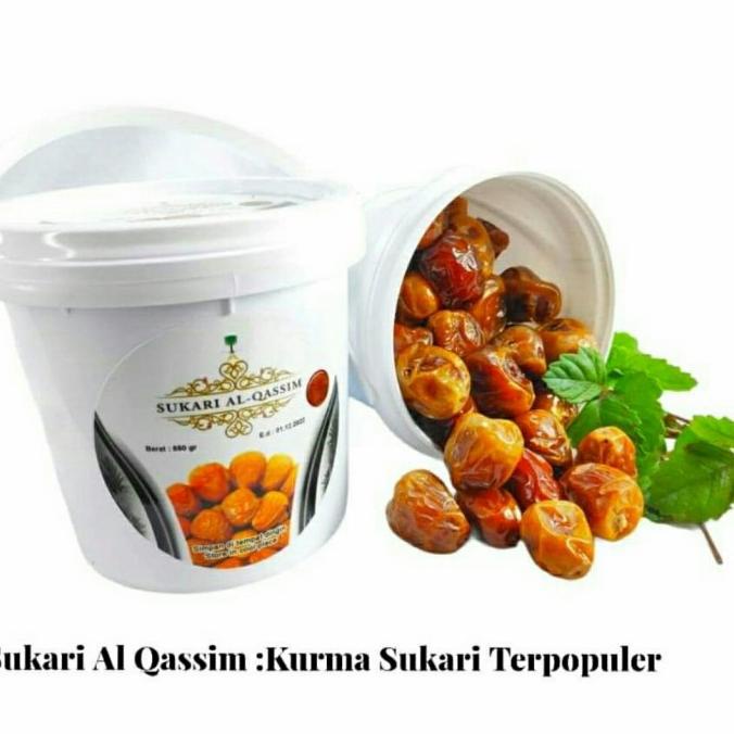 

TERLARIS Kurma Sukari Alqasim Saudi Ember isi 850gr/KURMA 1KG/KURMA BARARI/KURMA RUTHOB/KURMA BAM/KURMA PALM FRUIT/KURMA TANGKAI/KURMA AZWA/KURMA SUKKARI/KURMA SAFAWI/KURMA TUNISIA/KURMA MUDA KUNING/KURMA MUDA HIJAU/KURMA MEDJOL/KURMA MADINAH SUPER