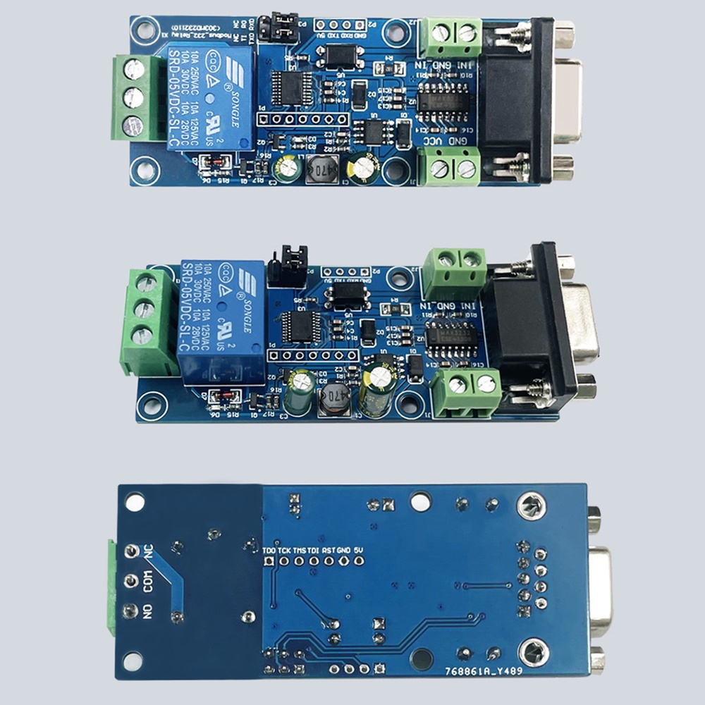 Modul relay Dc7~24V RS232 TTL UARTModbus RTU 1 2 Channel