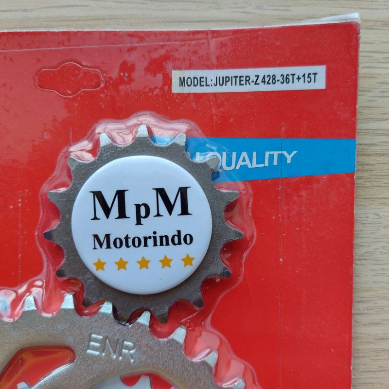 Gear Depan Belakang Yamaha Jupiter Z - Gearset Gir Paket Press ENR