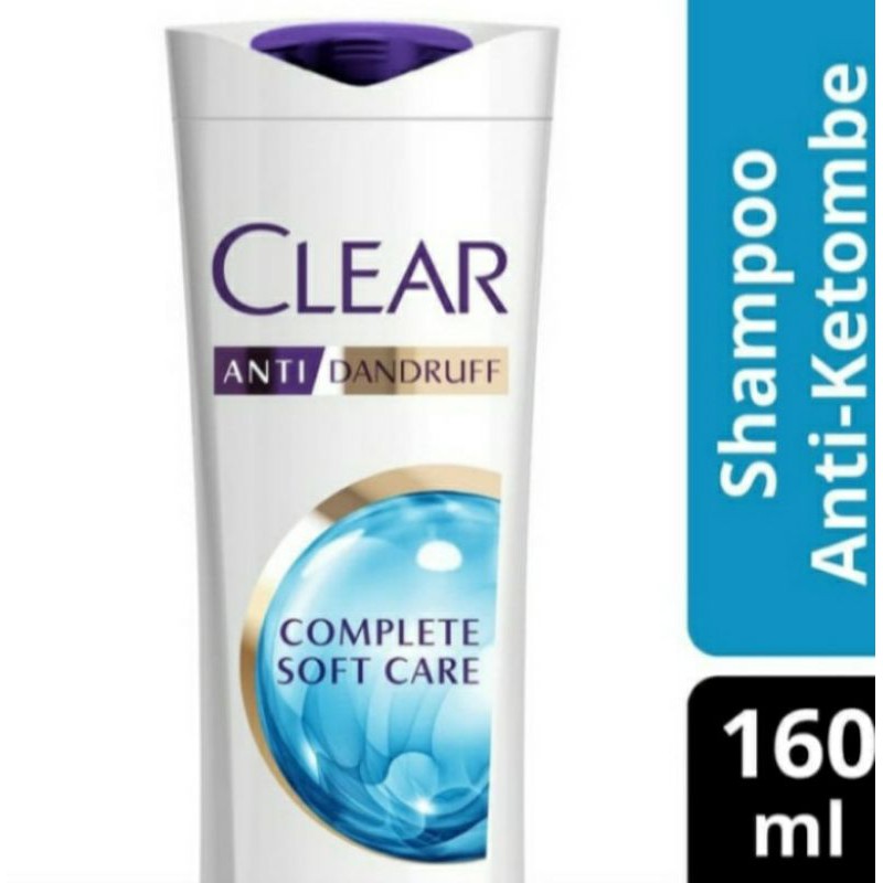 clear shampoo anti ketombe complete soft care 160ml