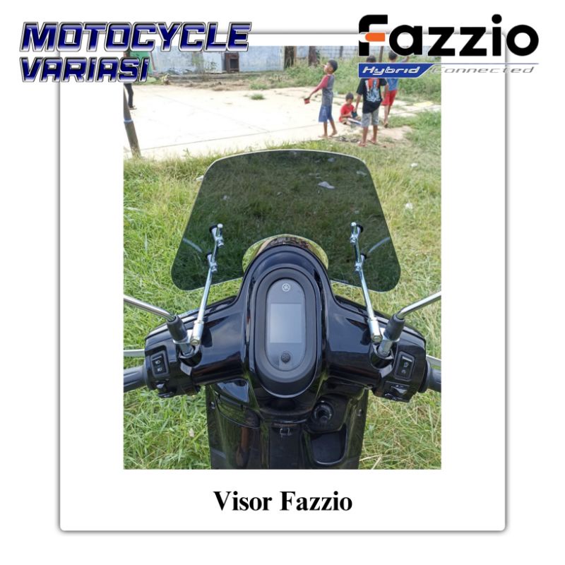 Visor Fazzio Windshield Fazzio Penadah Angin Fazzio PNP