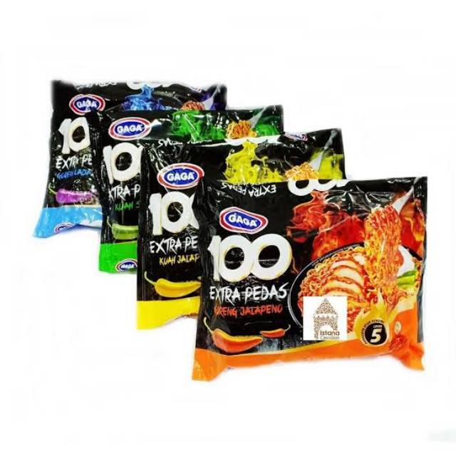

MIE GAGA 100 Extra Pedas isi 5pcs