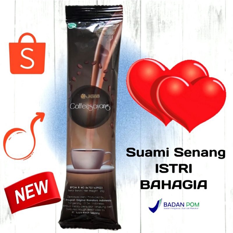 Kopi Sayang JKS88 Coffee Stamina Jamu Kuat Pria Dewasa Tahan Lama