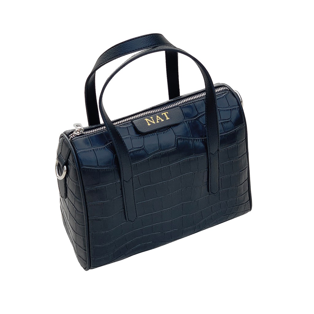 Becca Croco Handbag + Slingbag by Nonataliashop