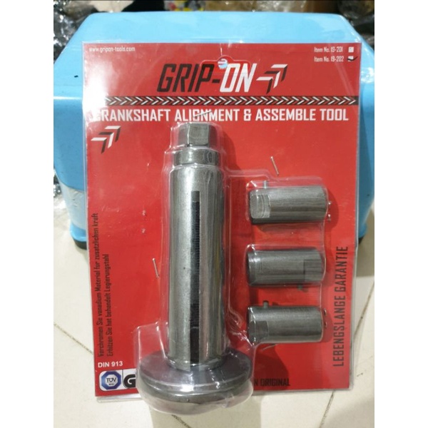 GRIP-ON CRANKSHAFT ALIGNMENT AND ASSEMBLE TREKER CABUT PASANG KRUK AS MOTOR