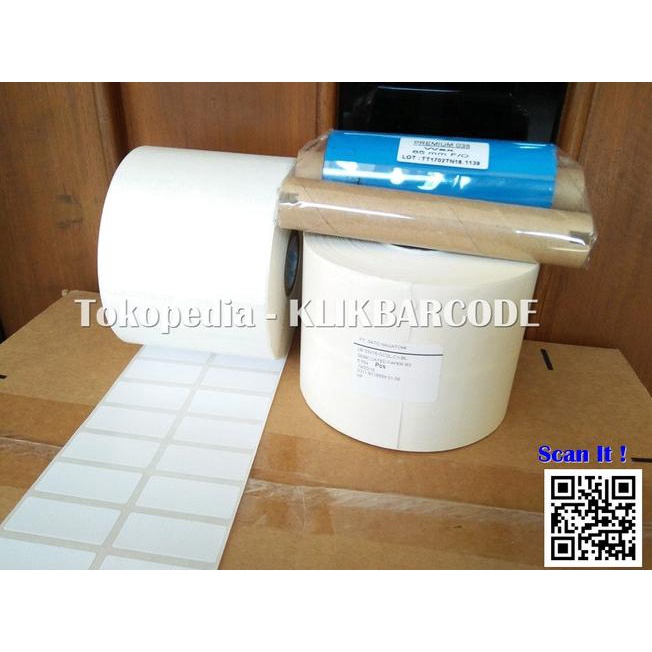 

Muraaaahh.. PROMO PAKET LABEL BARCODE + RIBBON UNTUK PRINTER SATO CG 408 TT MURAH