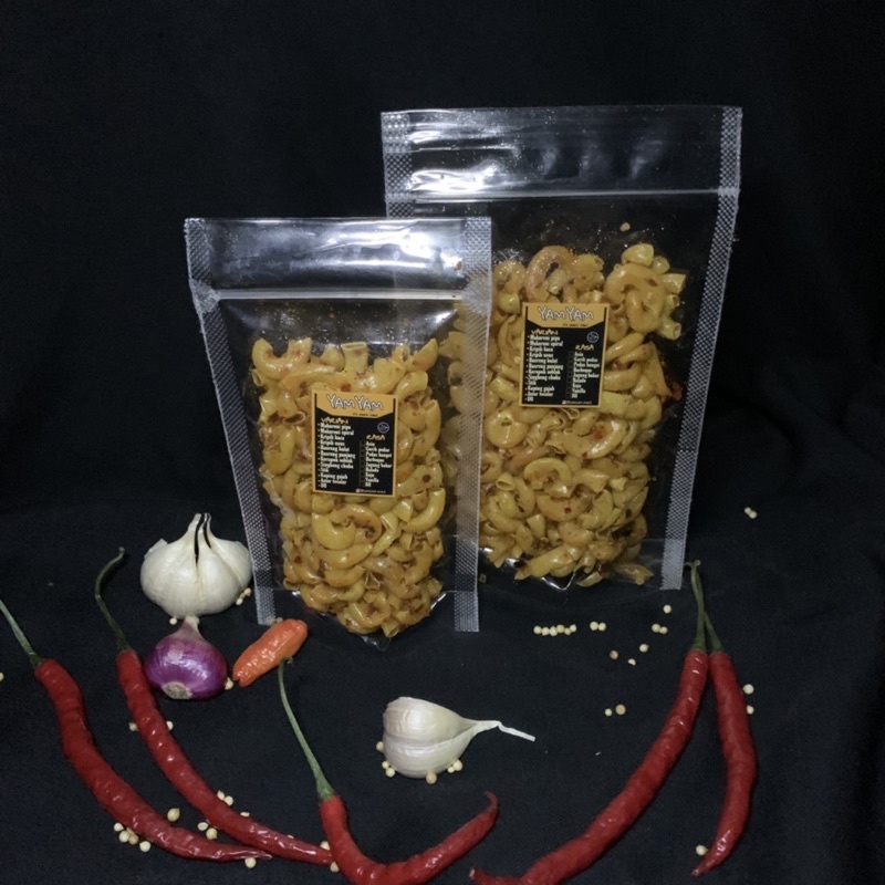 PROMO TERBATAS! makaroni bantet mahe makaroni ngehe kemasan pouch 35gr