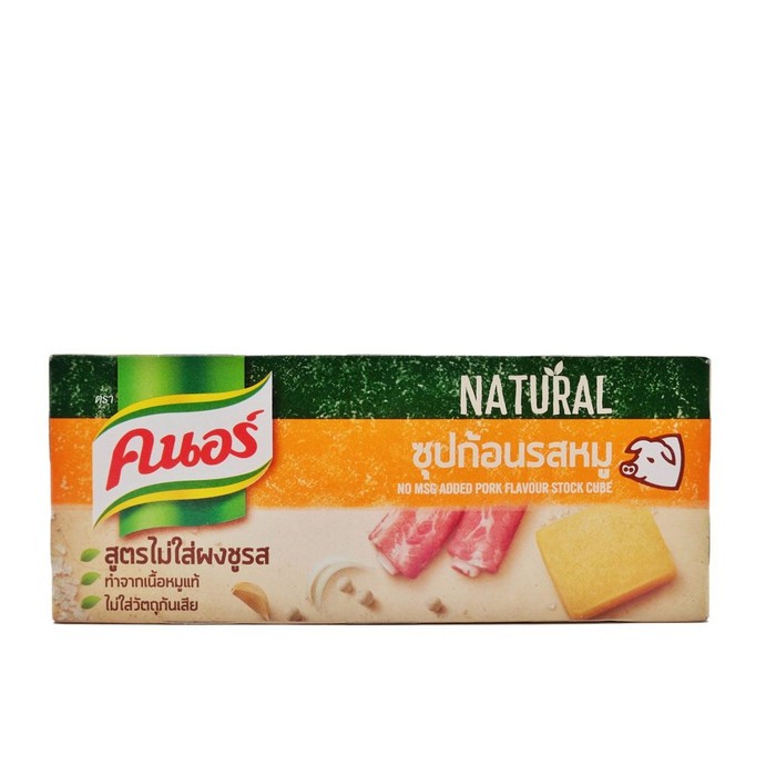 

Knorr Natural No MSG Pork Cubes / Knorr Natural No MSG Added Pork Cubes 120 Gram