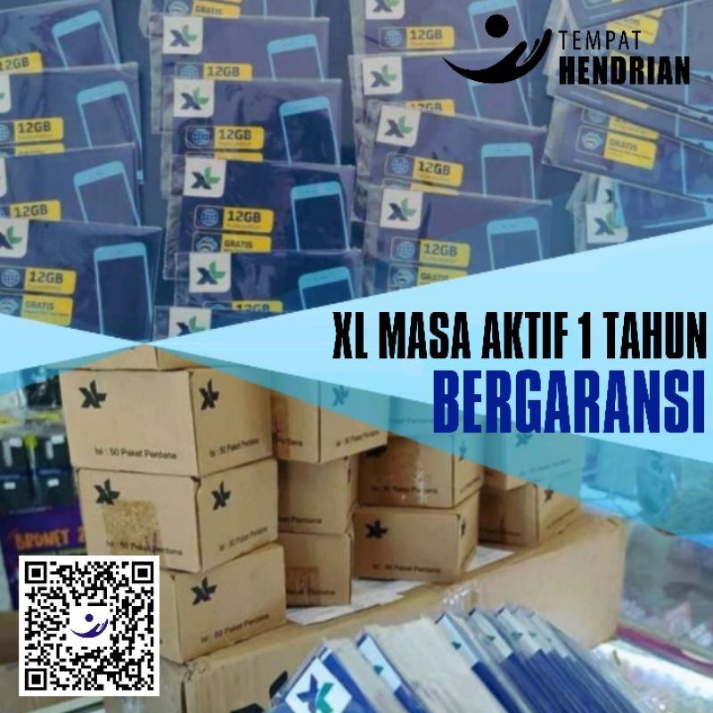 Kartu Perdana Xl Masa Aktif 1 Tahun Bergaransi Shopee Indonesia