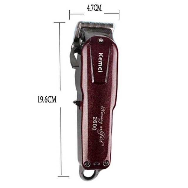 Kemei KM-2600 Alat Cukur Elektrik Hair Trimmer Shaver alat Cukur Rambut KM2600 Original