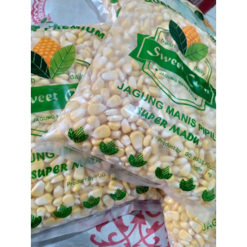 Jagung manis pipil super madu jasuke