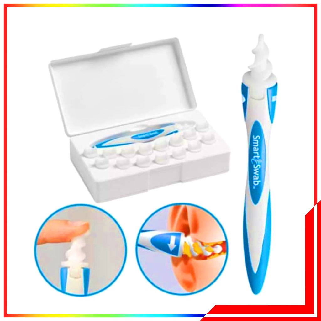 Smart Swab Pembersih Telinga Portable / Earwax Removal / Alat Pembersih Kuping Telinga Praktis