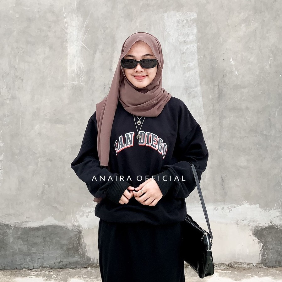 SANDIEGO SWEATER SWITER SWETER OVERSIZE PRIA WANITA