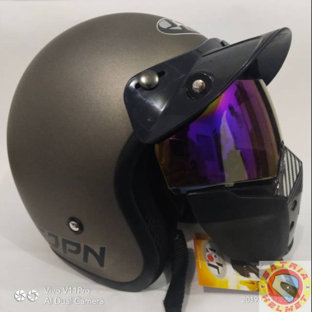 Helm Bogo Kaca Google INJAK
