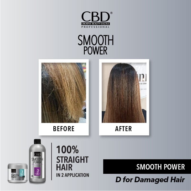 ★ BB ★  CBD Professional Smooth Power Step 1 D for Damaged Hair 500gr