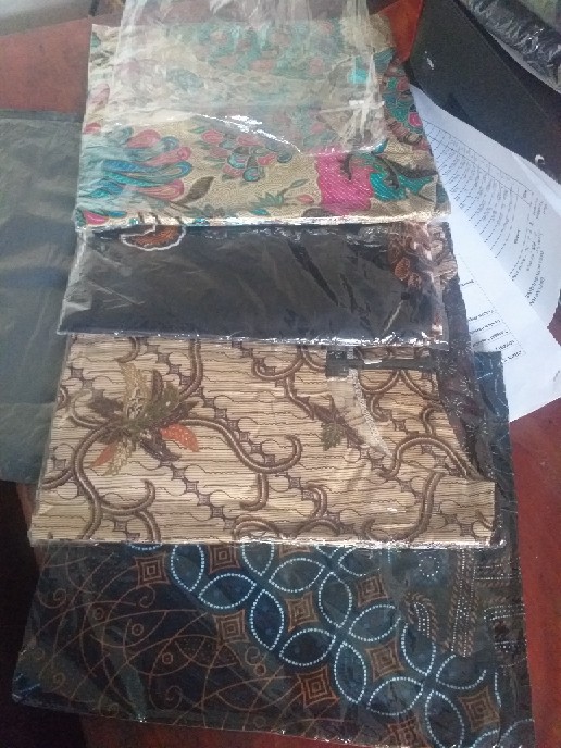 Batik Dolby Dolbi Dobby Doby Tenun Sutra Tulis Katun Atbm Baron Atasan Batik Wanita Sogan Srg308