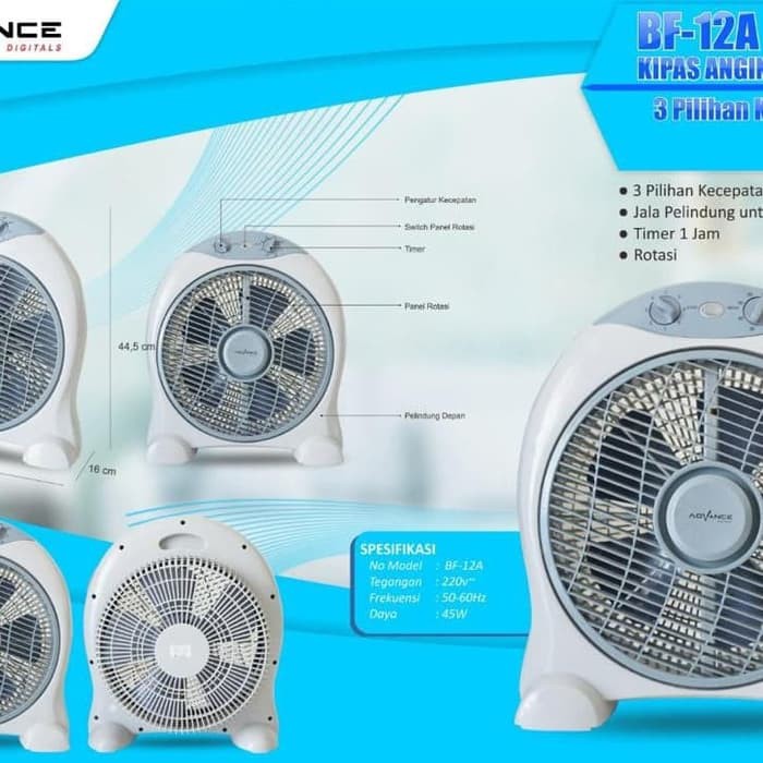 KIPAS ANGIN ADVANCE BF-12A