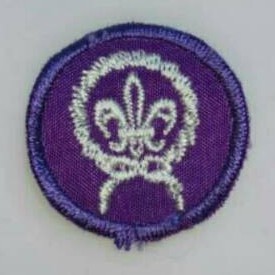 EMBLEM BORDIR TANDA PANDU DUNIA (WOSM)