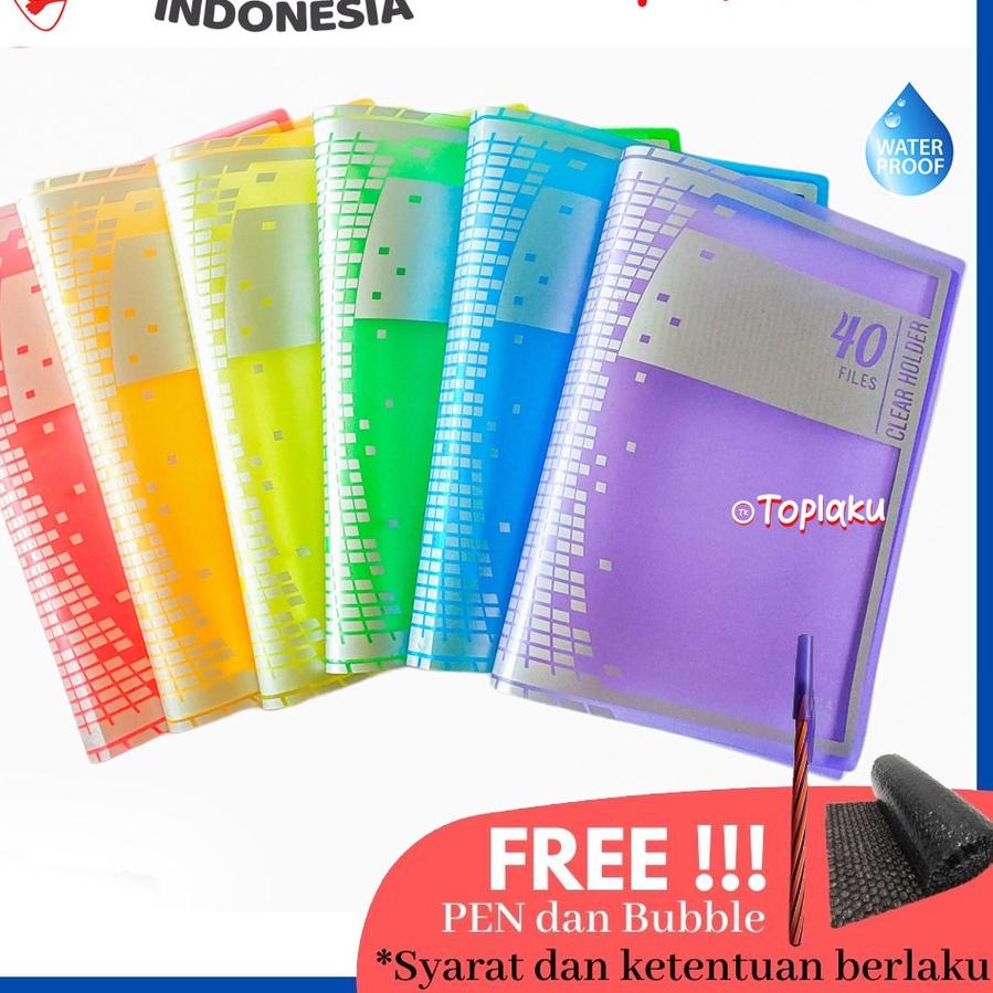 

ぴ Premium Clear Holder F4 Map Dokumen Keeper 40 File Document Display Book Plastik Map Berkas Ijazah Document Organizer Tempat Dokumen Penting ㄿ