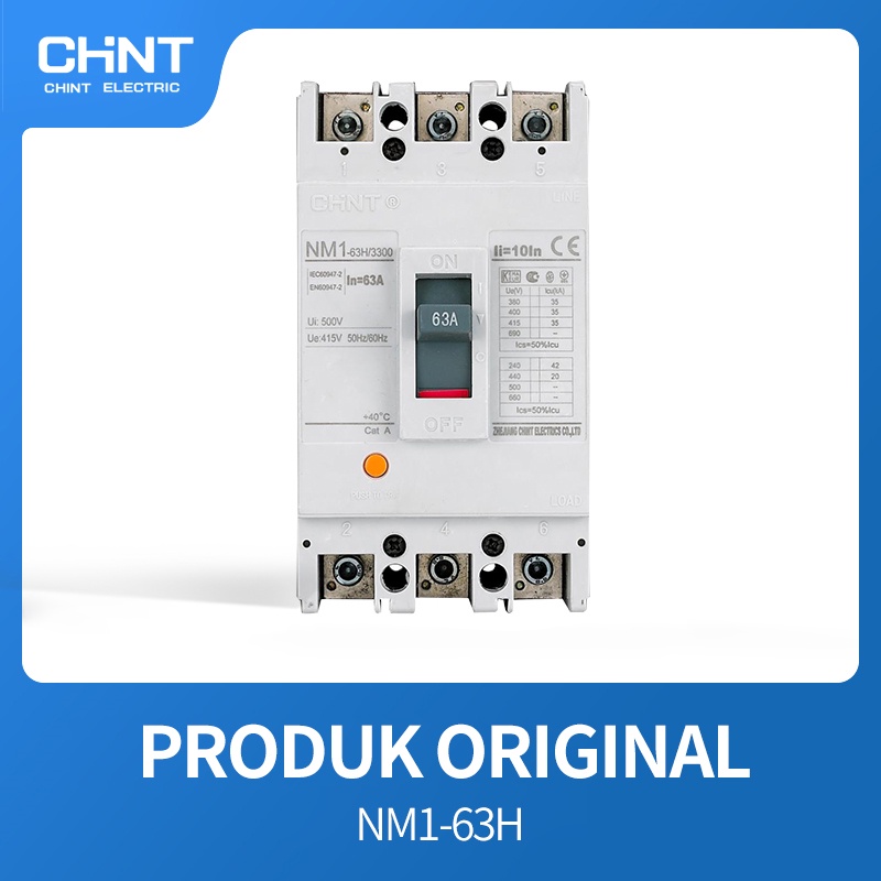 CHINT Thermal Magnetic Fixed Type MCCB NM1-H/NM1-S/NM1-C